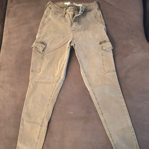 High waisted jegging